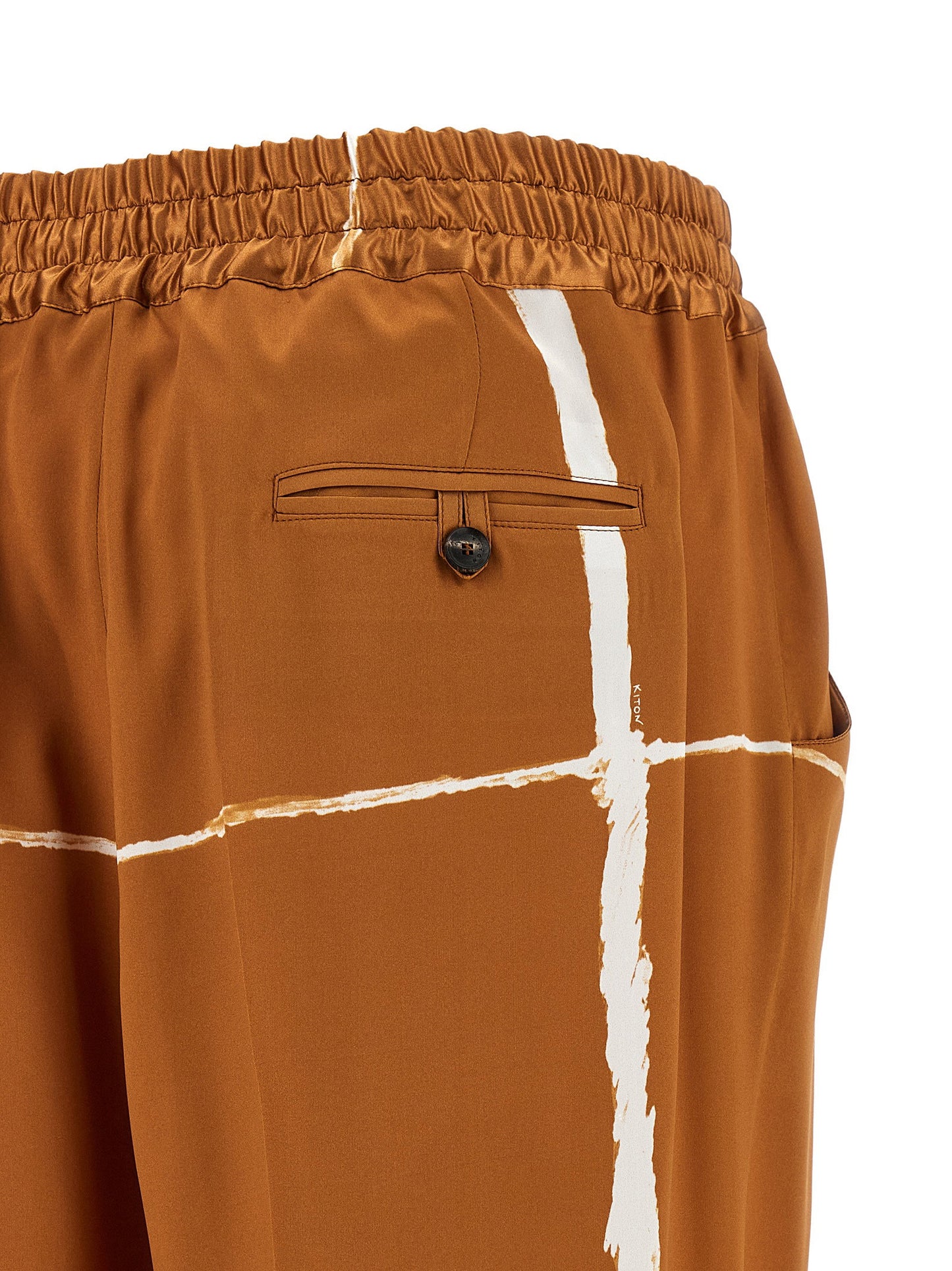 Kiton Silk Pants