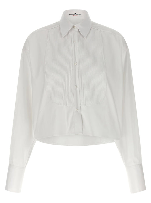 Ermanno Scervino Plastron Shirt