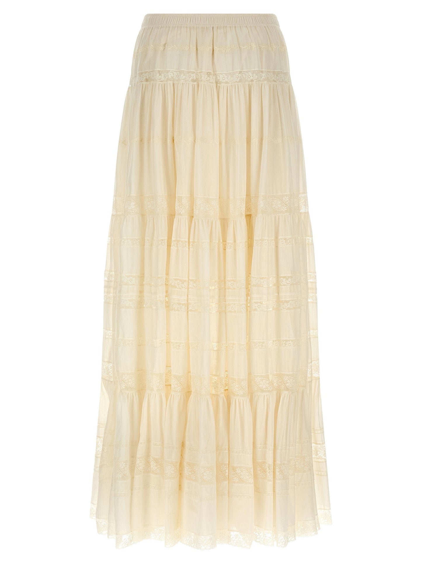 Ermanno Scervino Lace Insert Skirt