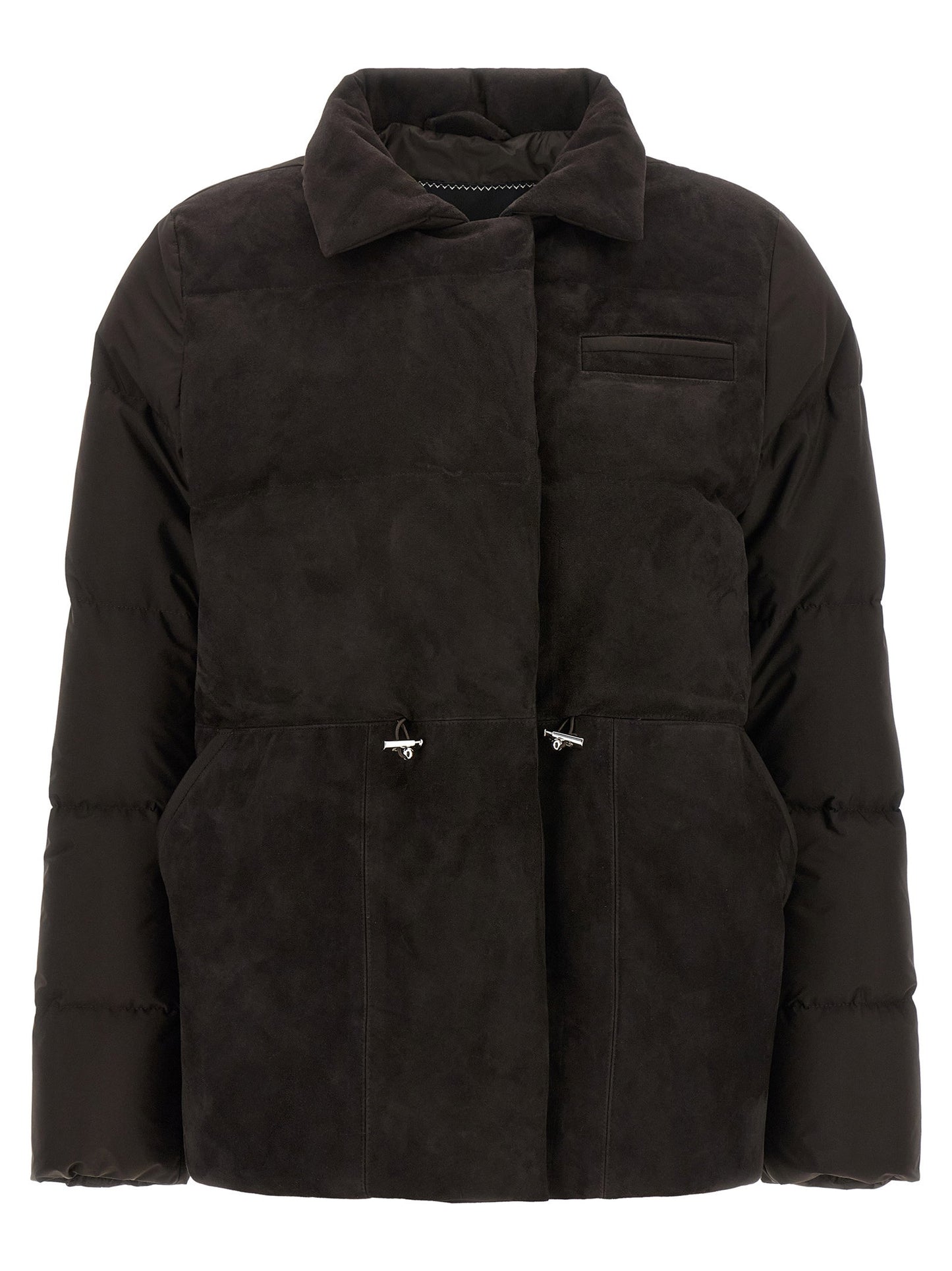 Kiton Drawstring Down Jacket