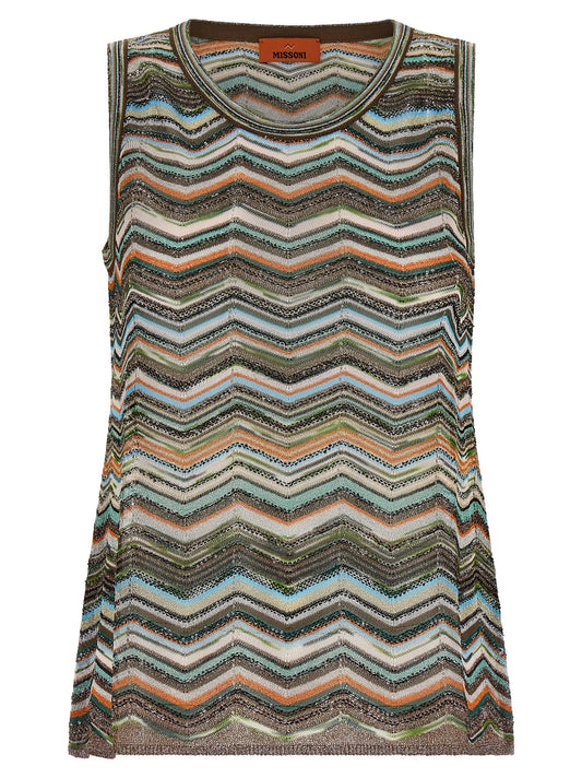 Missoni Chevron Workmanship Top