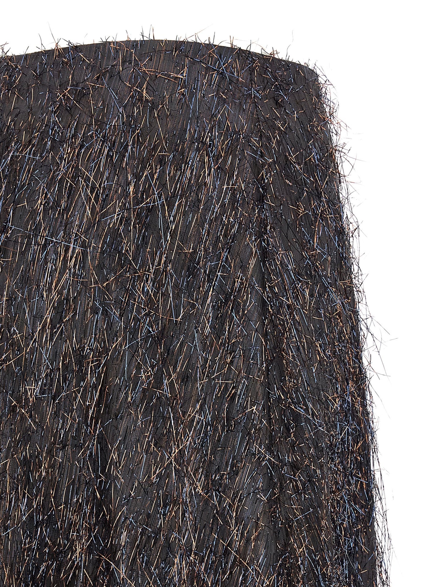 Peserico Skirt With Metallic Fringes