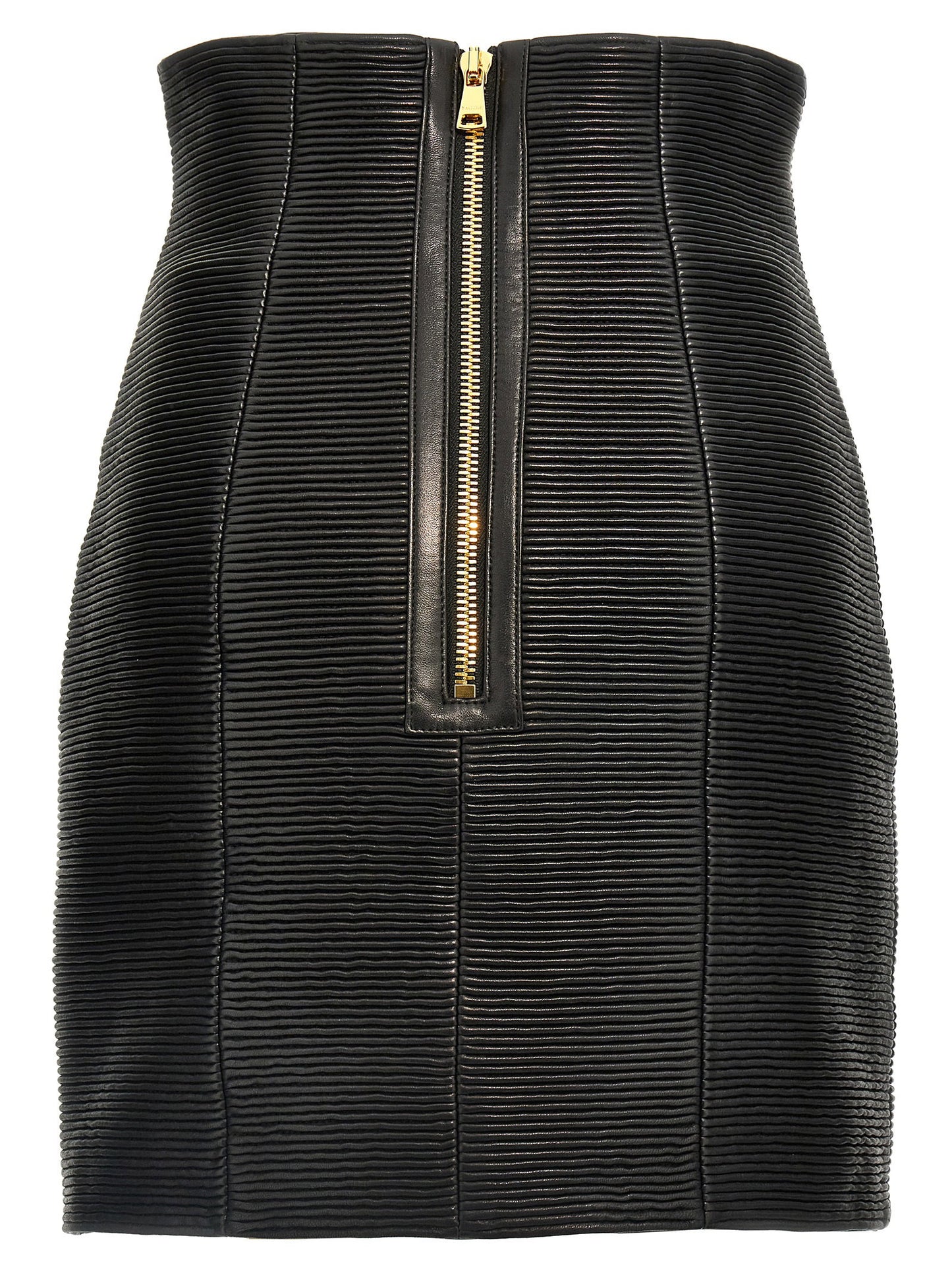 Balmain Hw Rolled Skirt