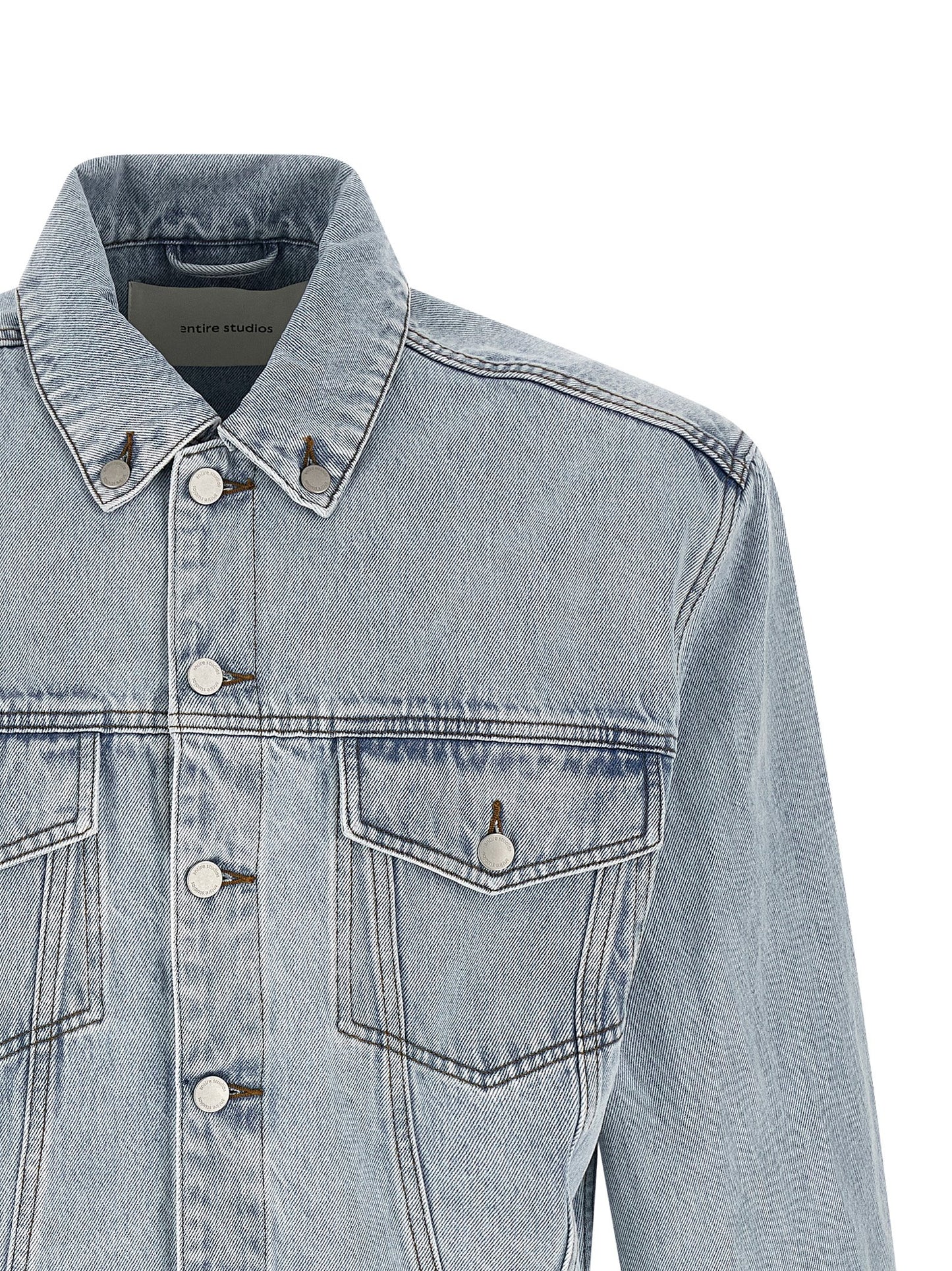 Entire Studios Shrunken Denim Jacket