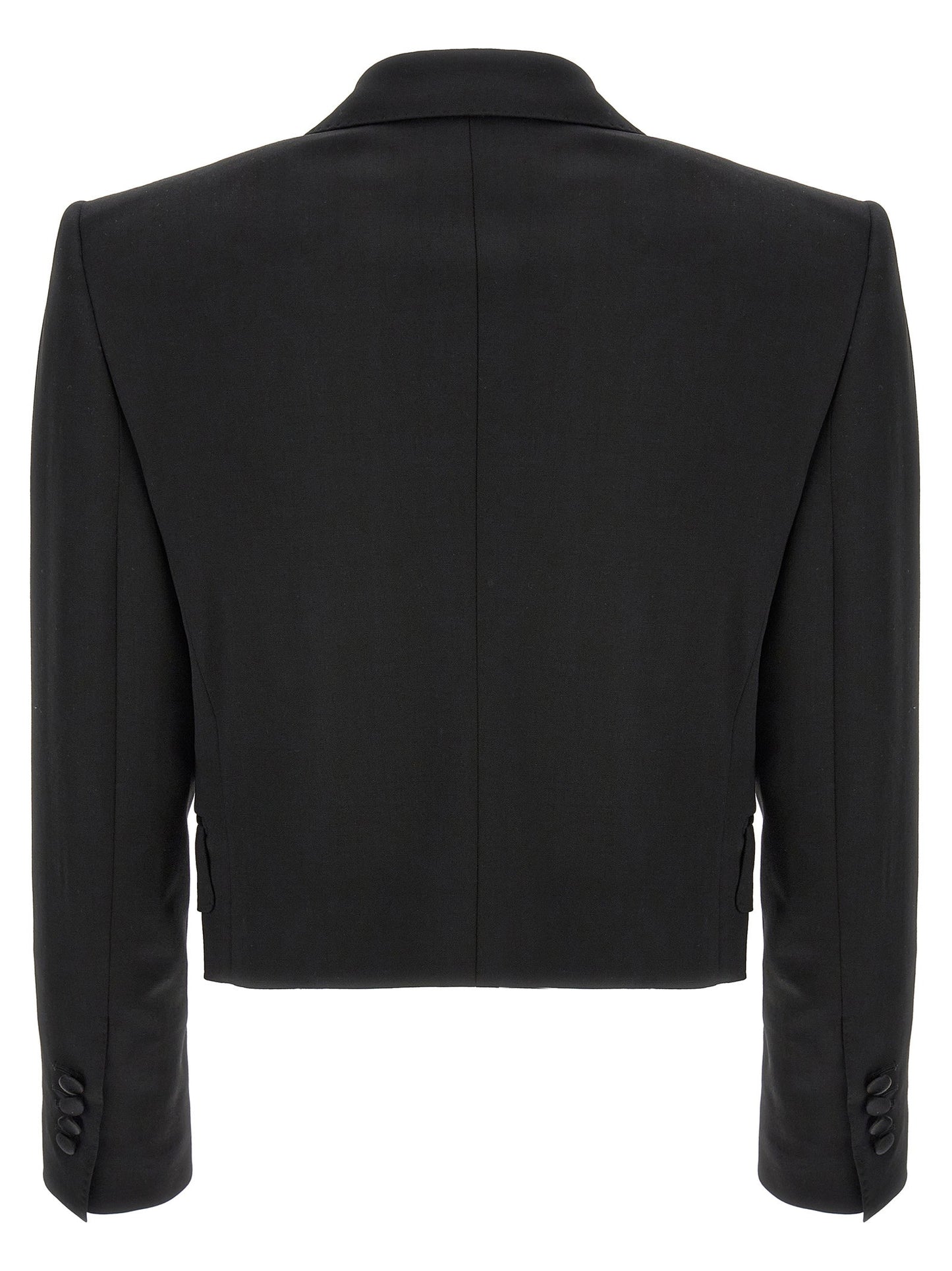 Dolce & Gabbana Tuxedo Crop Blazer