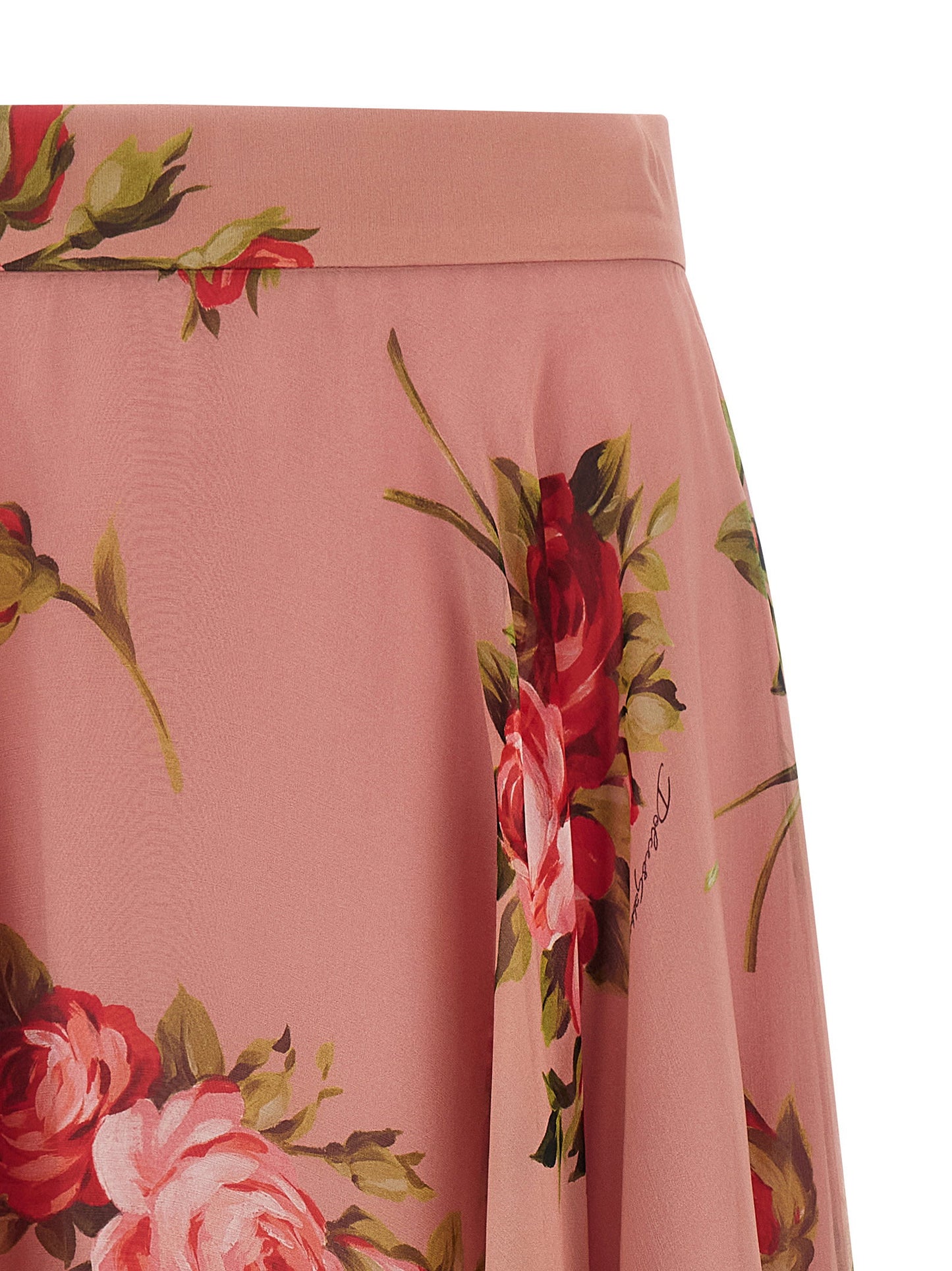 Dolce & Gabbana Bouquet Rose Skirt