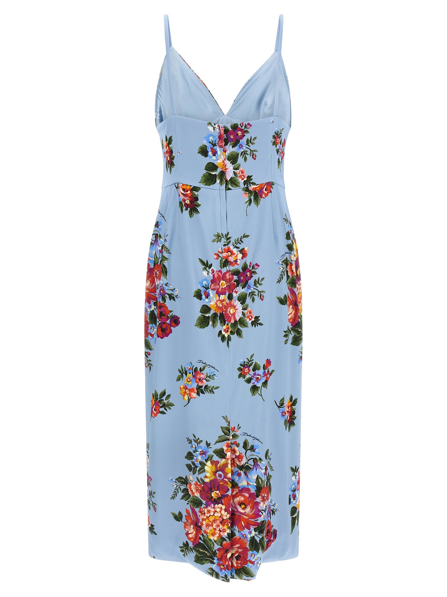 Dolce & Gabbana Mazzo Di Fiori Print Dress