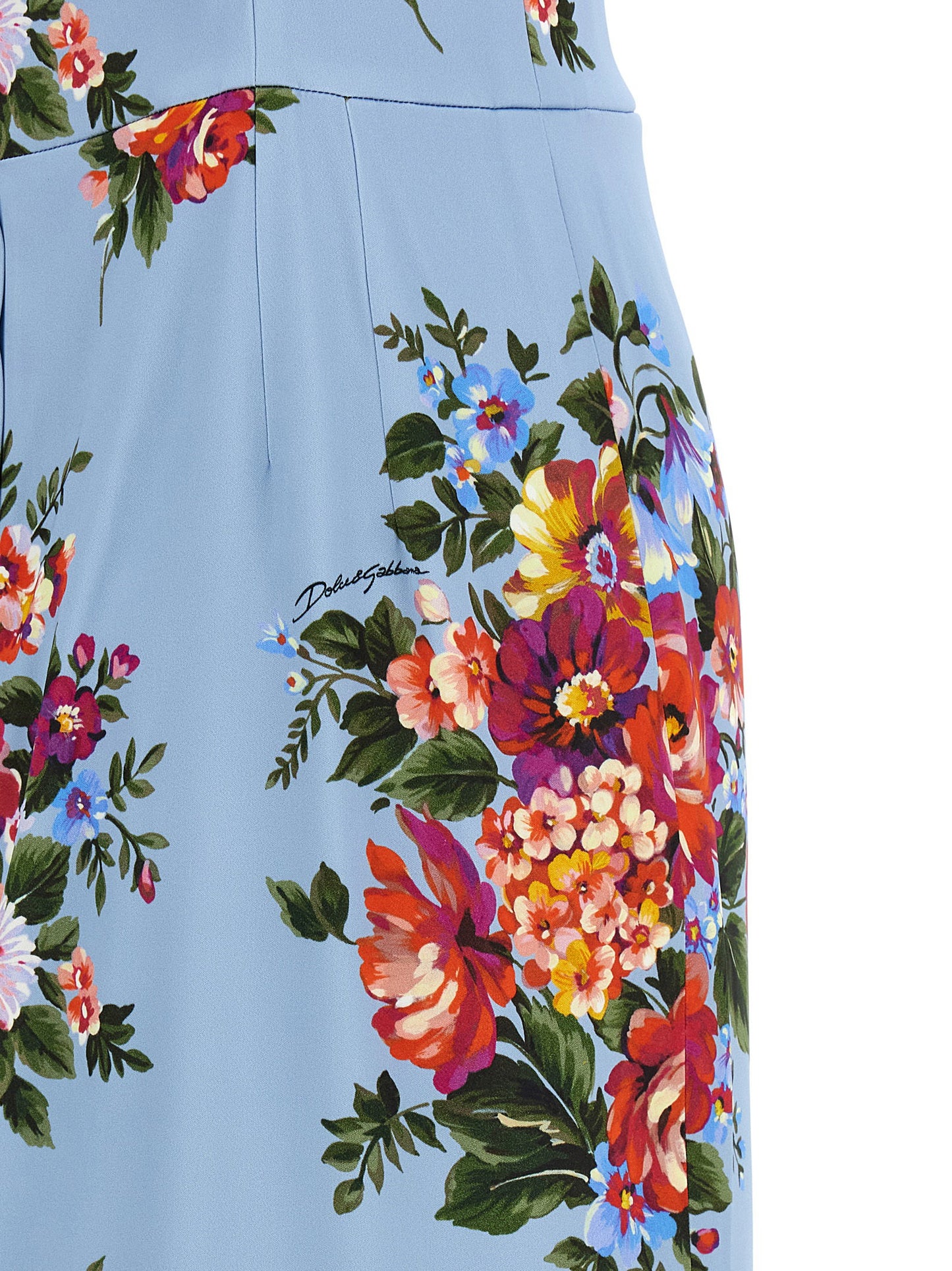 Dolce & Gabbana Mazzo Di Fiori Print Dress