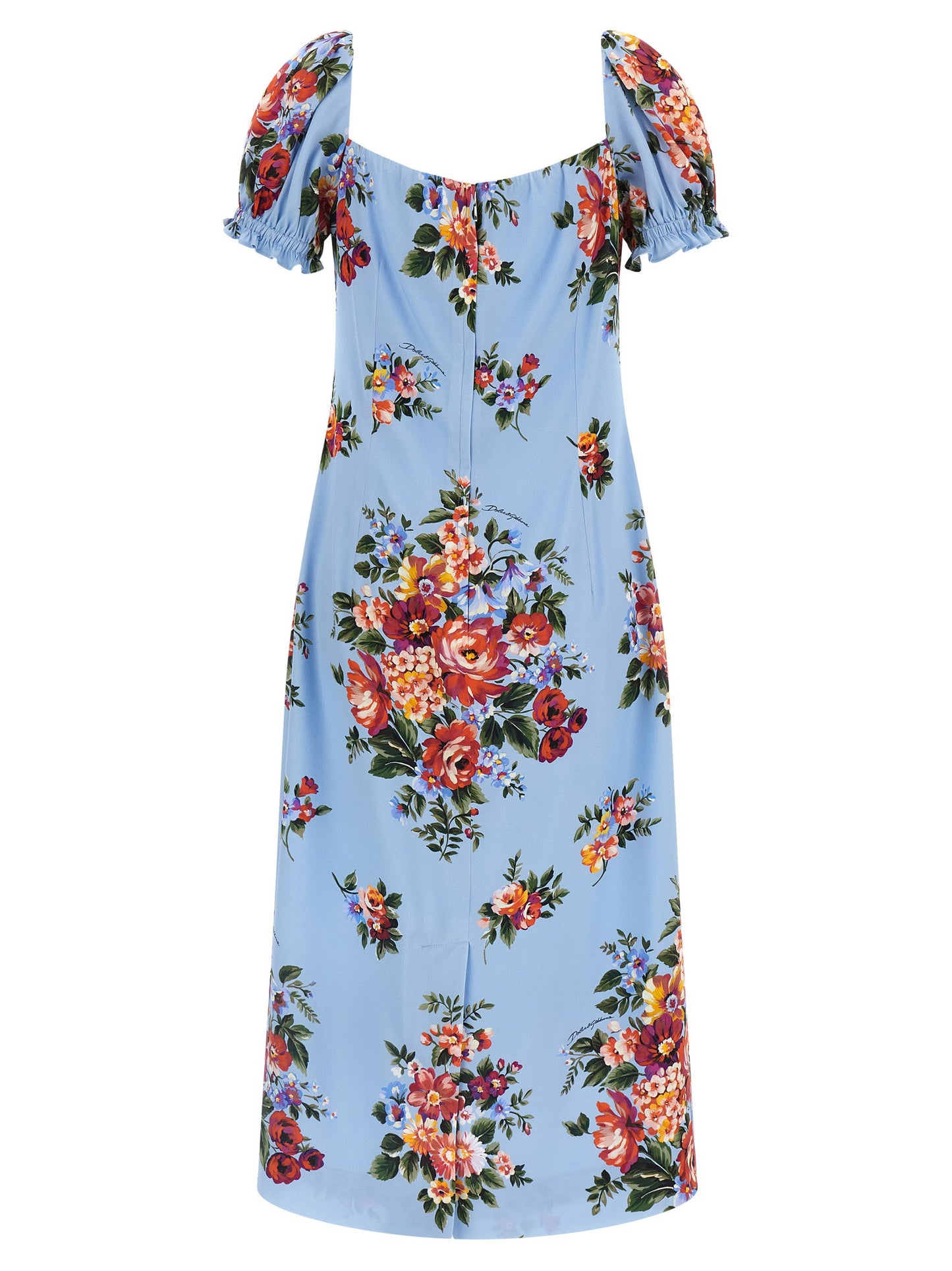 Dolce & Gabbana Mazzo Di Fiori Print Dress