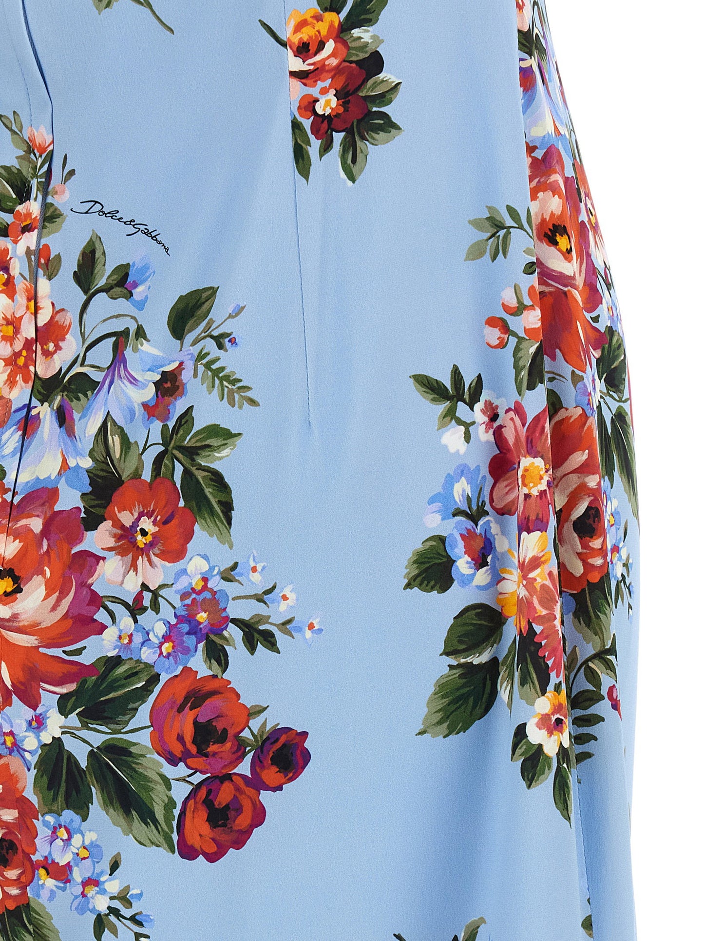 Dolce & Gabbana Mazzo Di Fiori Print Dress