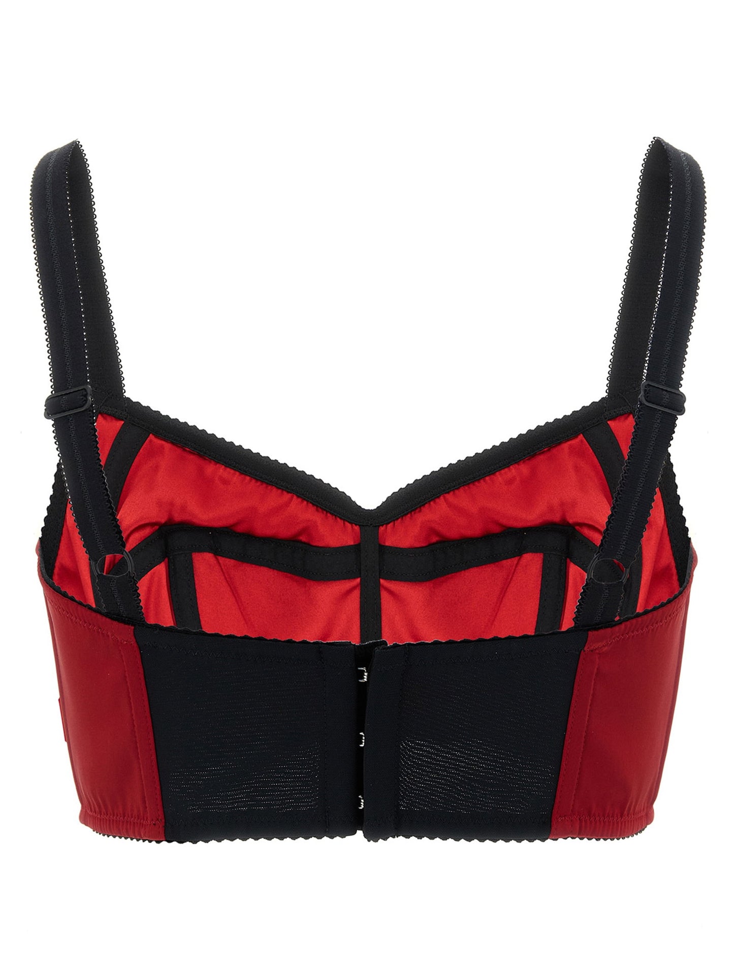 Dolce & Gabbana Bustier Top With Stitching