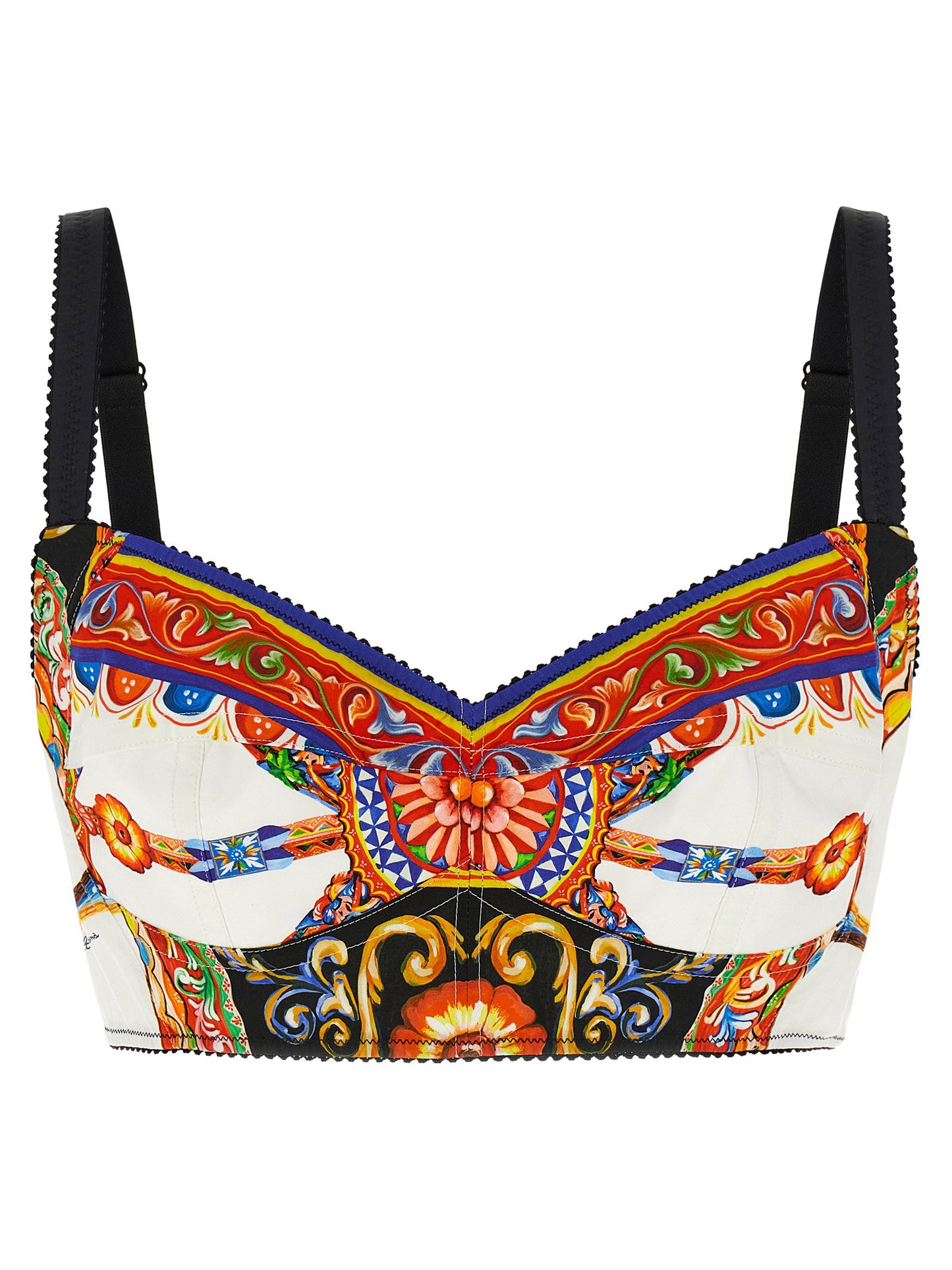Dolce & Gabbana Carretto Crop Top