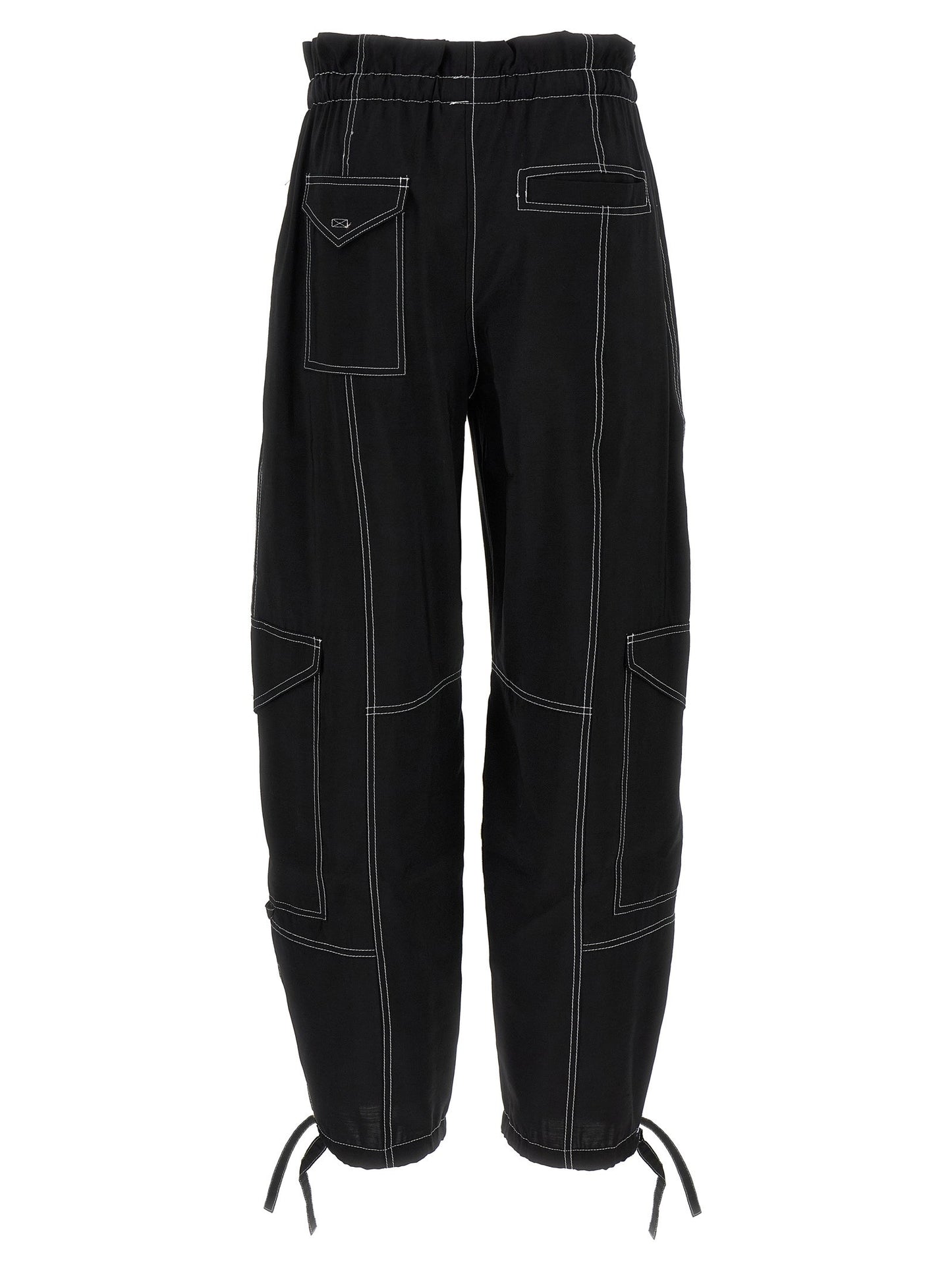Ganni Light Slub Pocket Pants