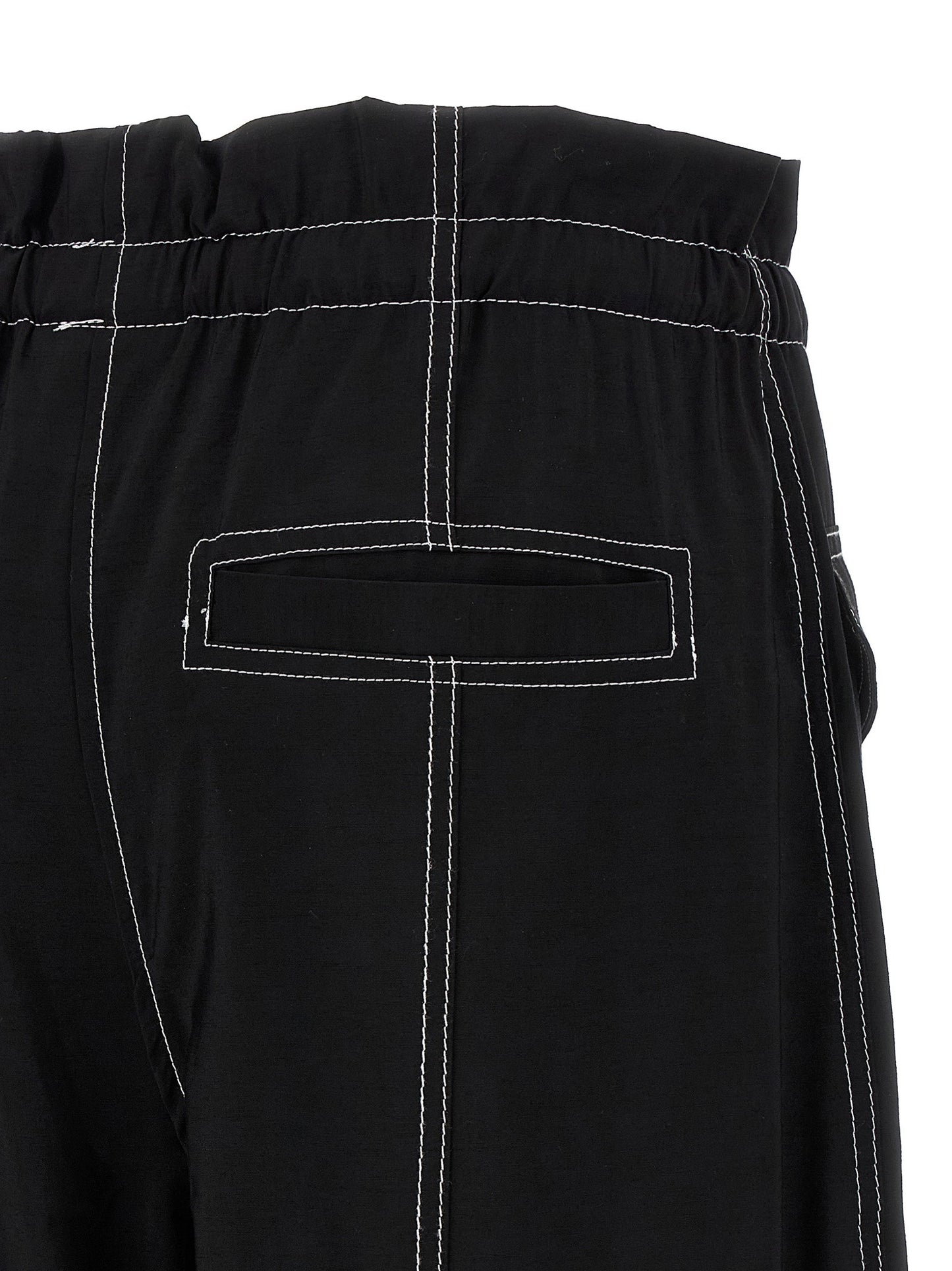 Ganni Light Slub Pocket Pants