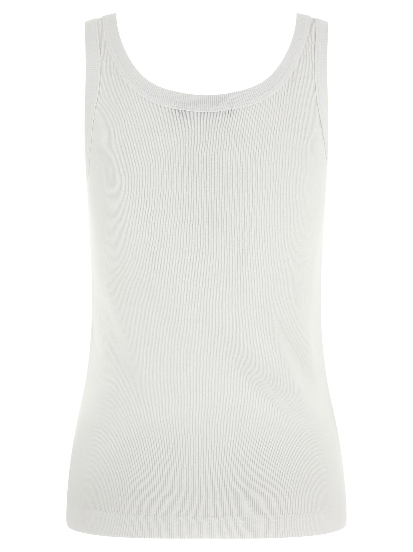 Dolce & Gabbana Logo Patch Tank Top