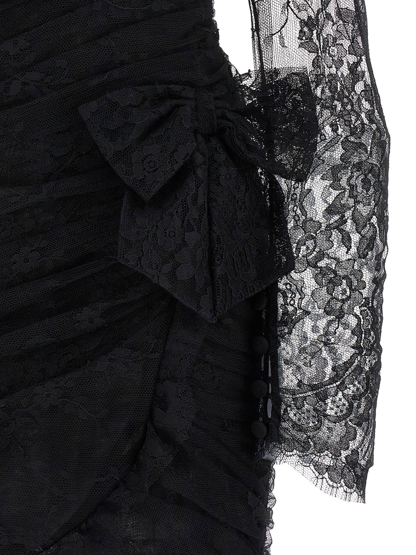 Alessandra Rich Draped Dress.