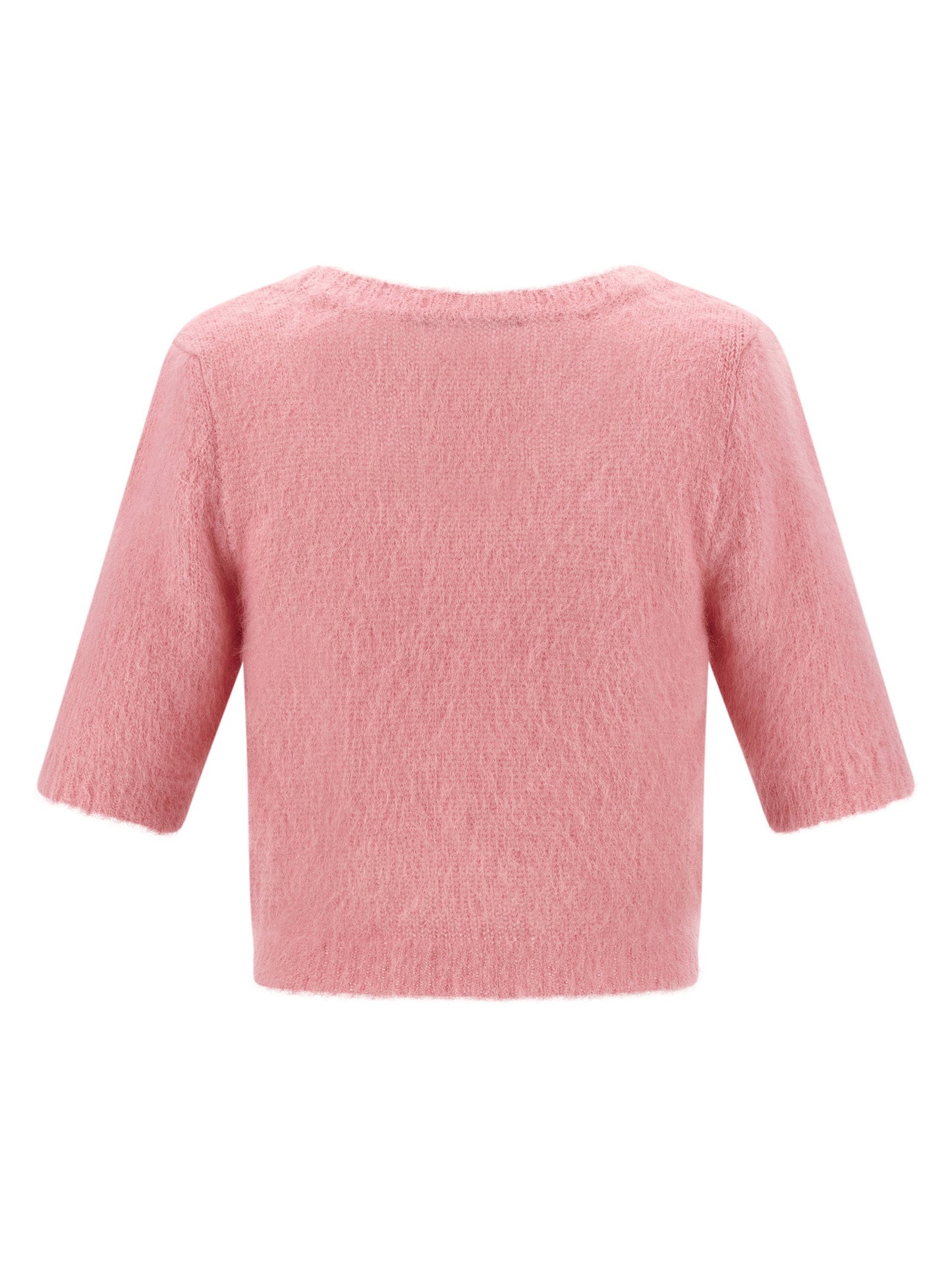 Alessandra Rich Carded Mohair Sweater