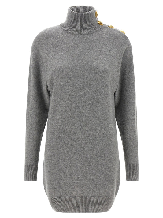 Balmain Cashmere Wool Dress
