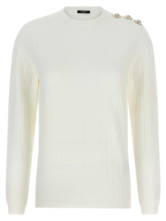 Balmain Maxi Shoulder Top