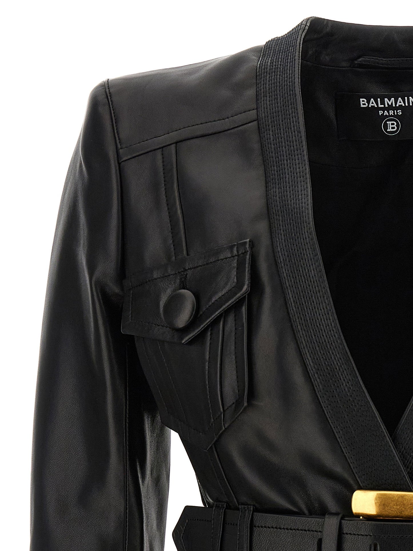 Balmain Leather Jacket