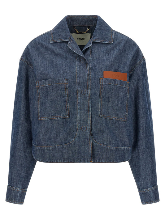 Fendi Chambray Denim Jacket
