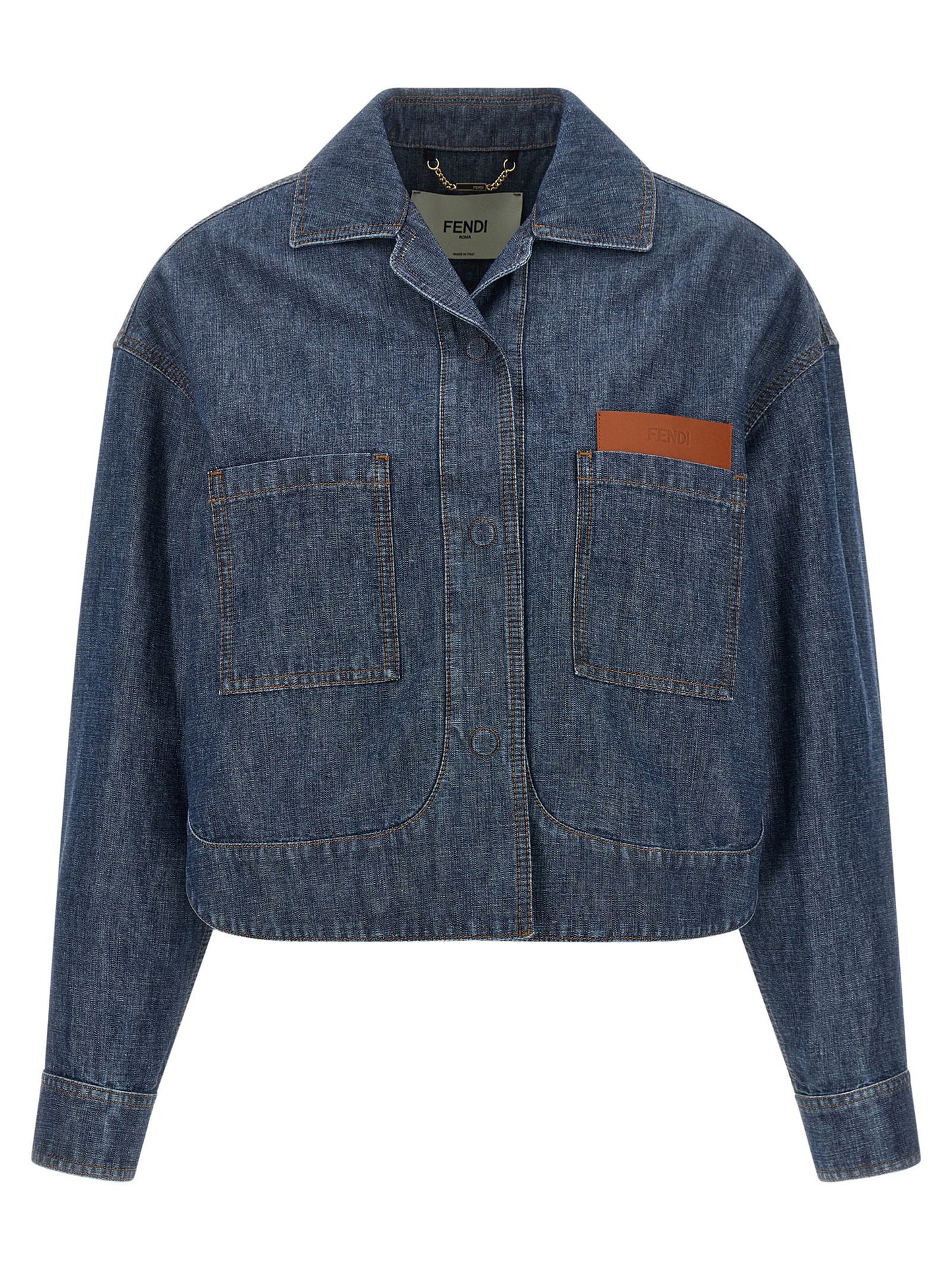 Fendi Chambray Denim Jacket