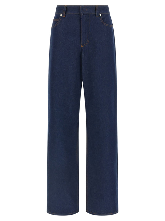 Fendi Ff Reverse Jeans