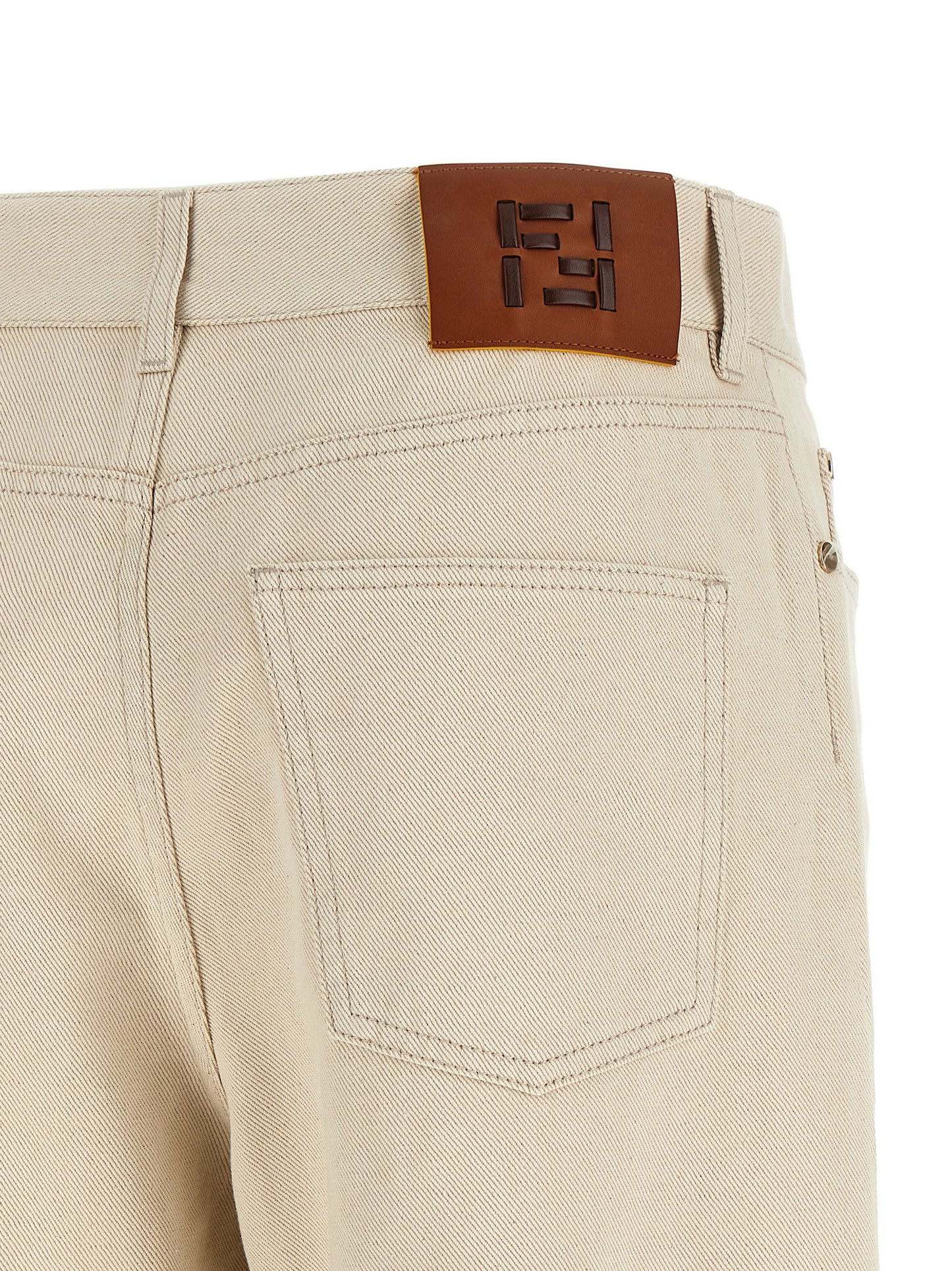 Fendi Ff Reverse Jeans