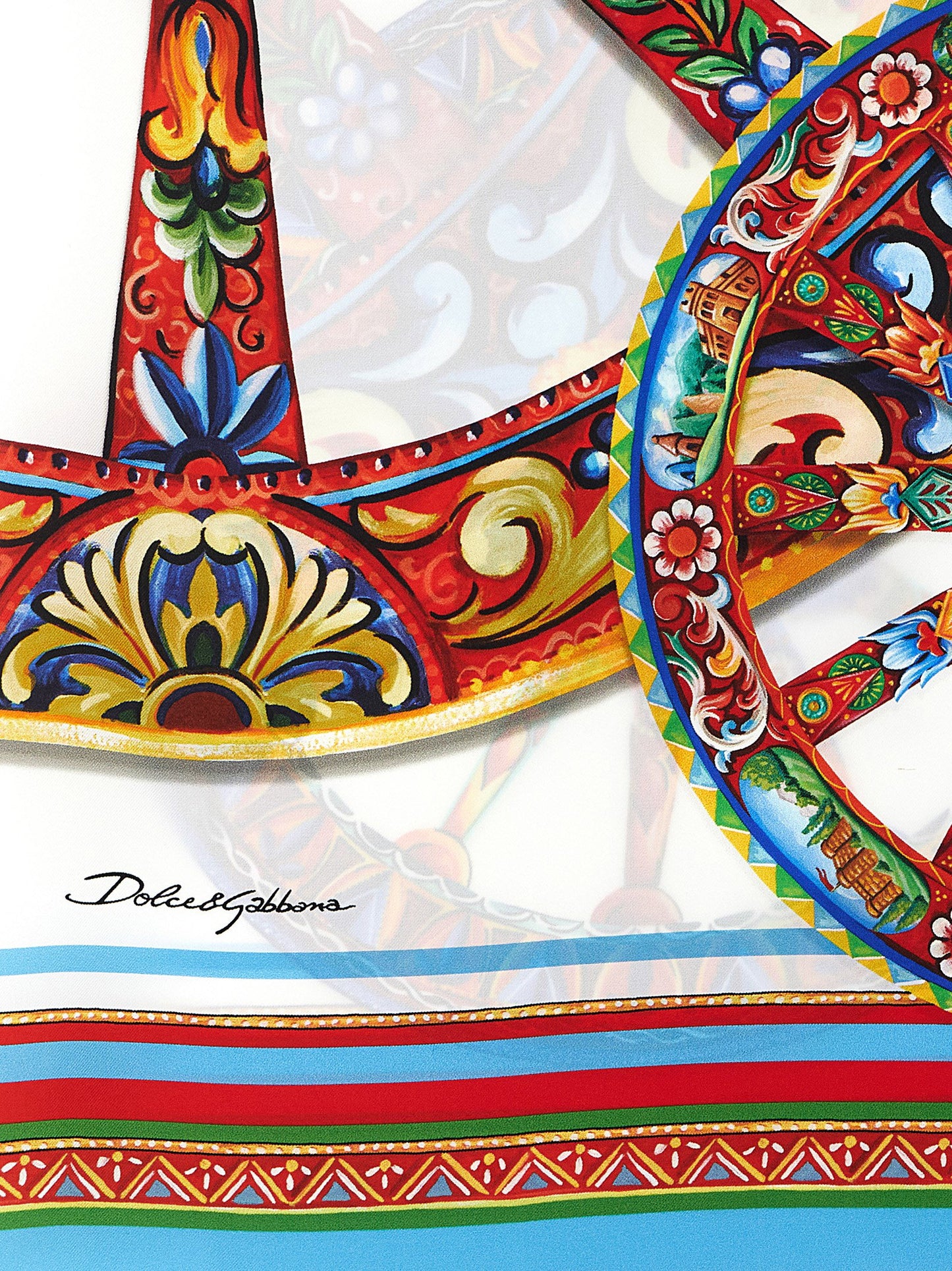 Dolce & Gabbana Carretto Scarf