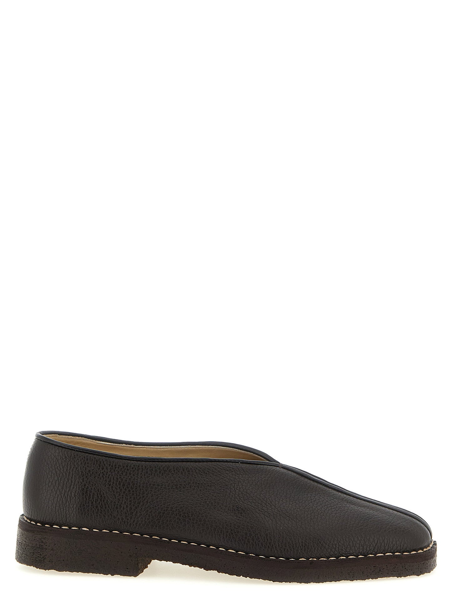 Lemaire Piped Crepe Slippers
