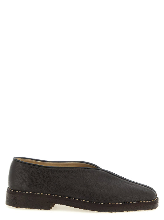 Lemaire Piped Crepe Slippers