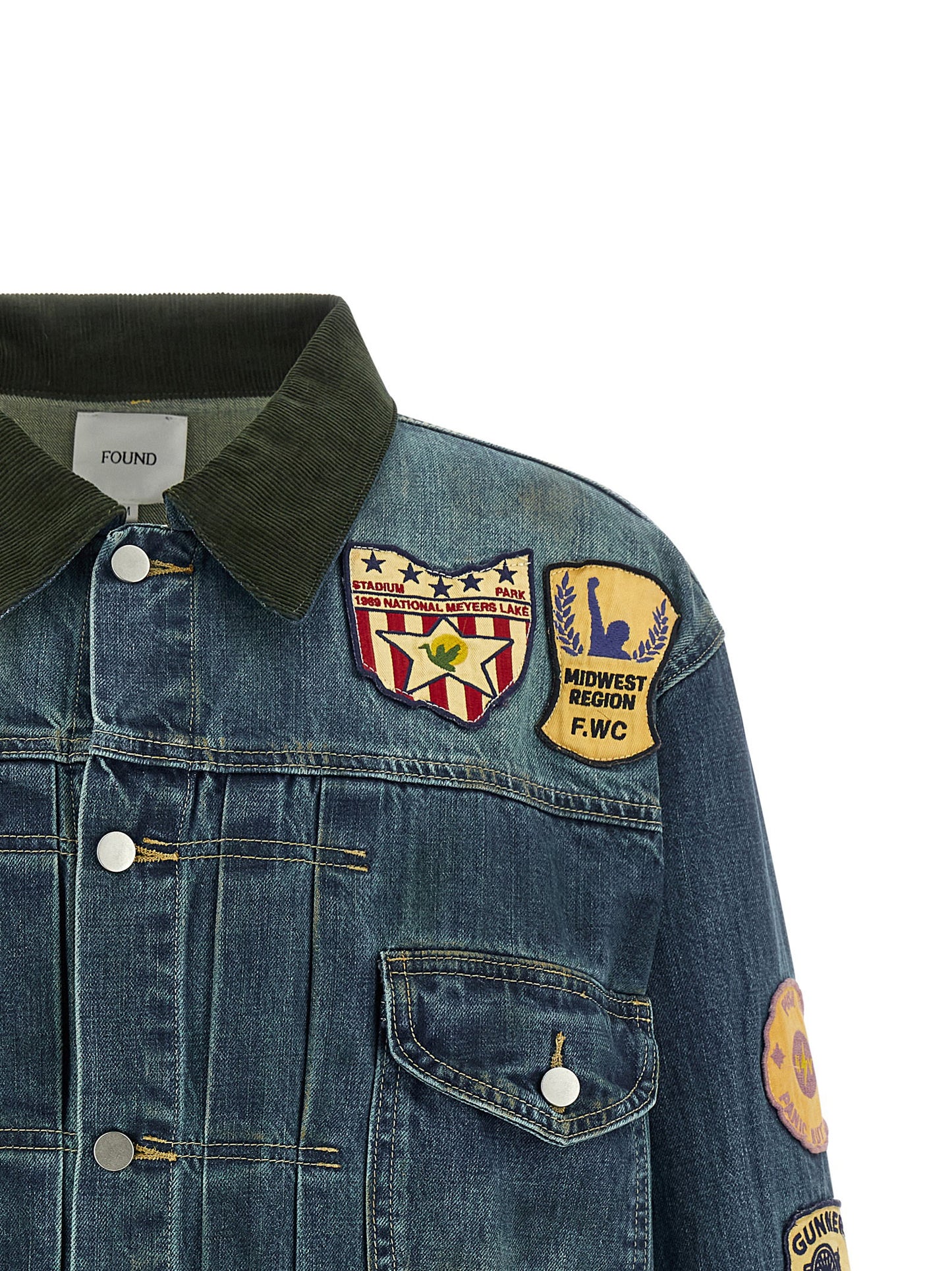 Found Patchwork Jacket