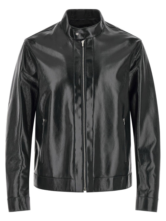 Fendi Lacquered Leather Blouson