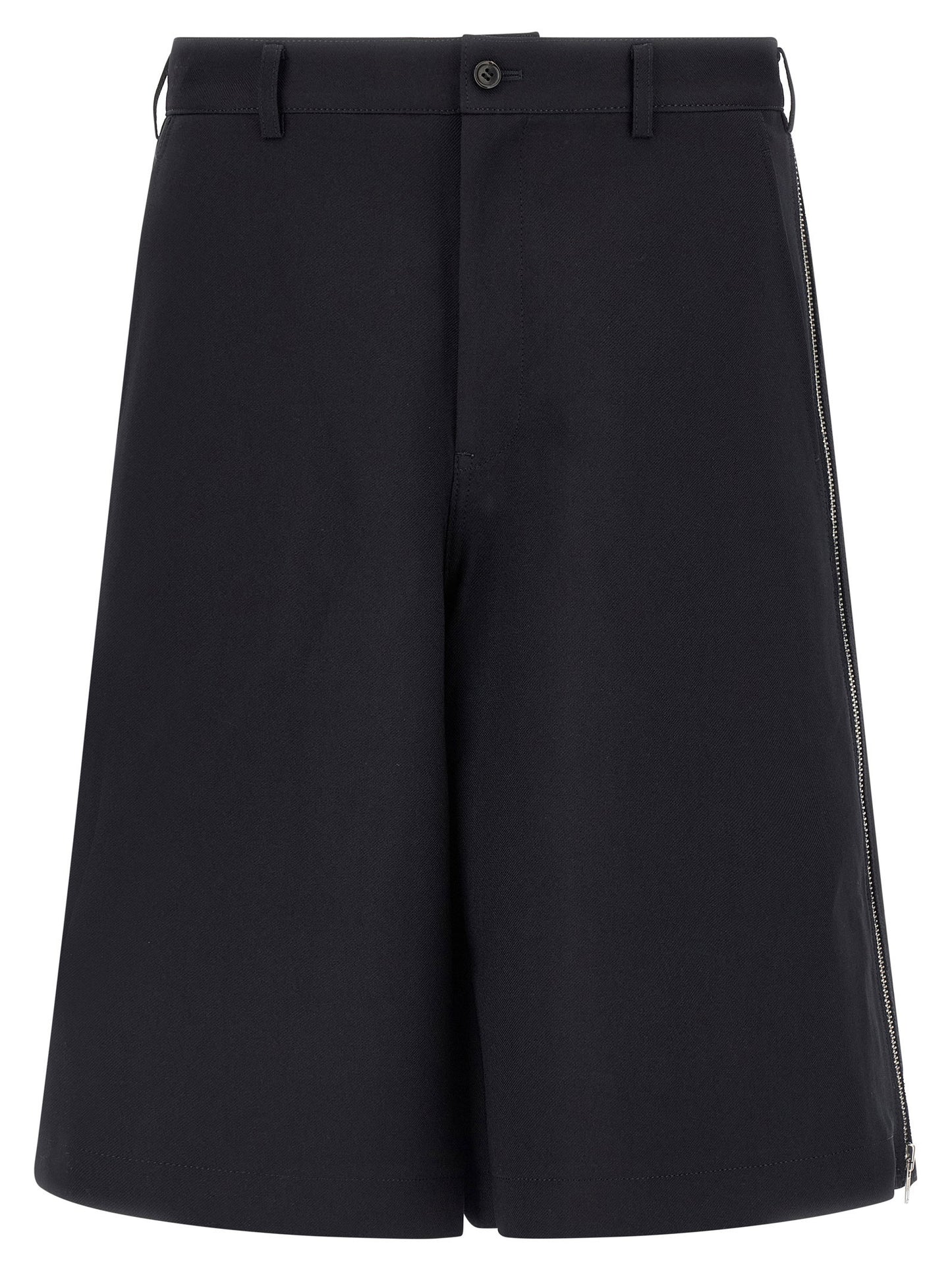Comme Des Garcons Shirt Zip Bermuda Shorts