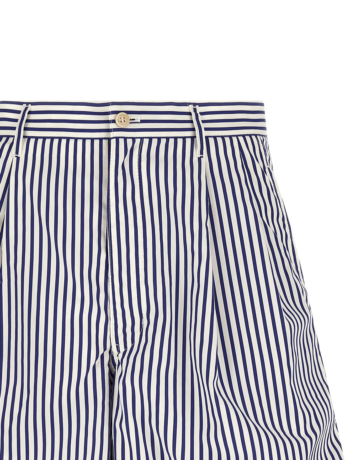 Comme Des Garcons Shirt Cotton Bermuda Shorts
