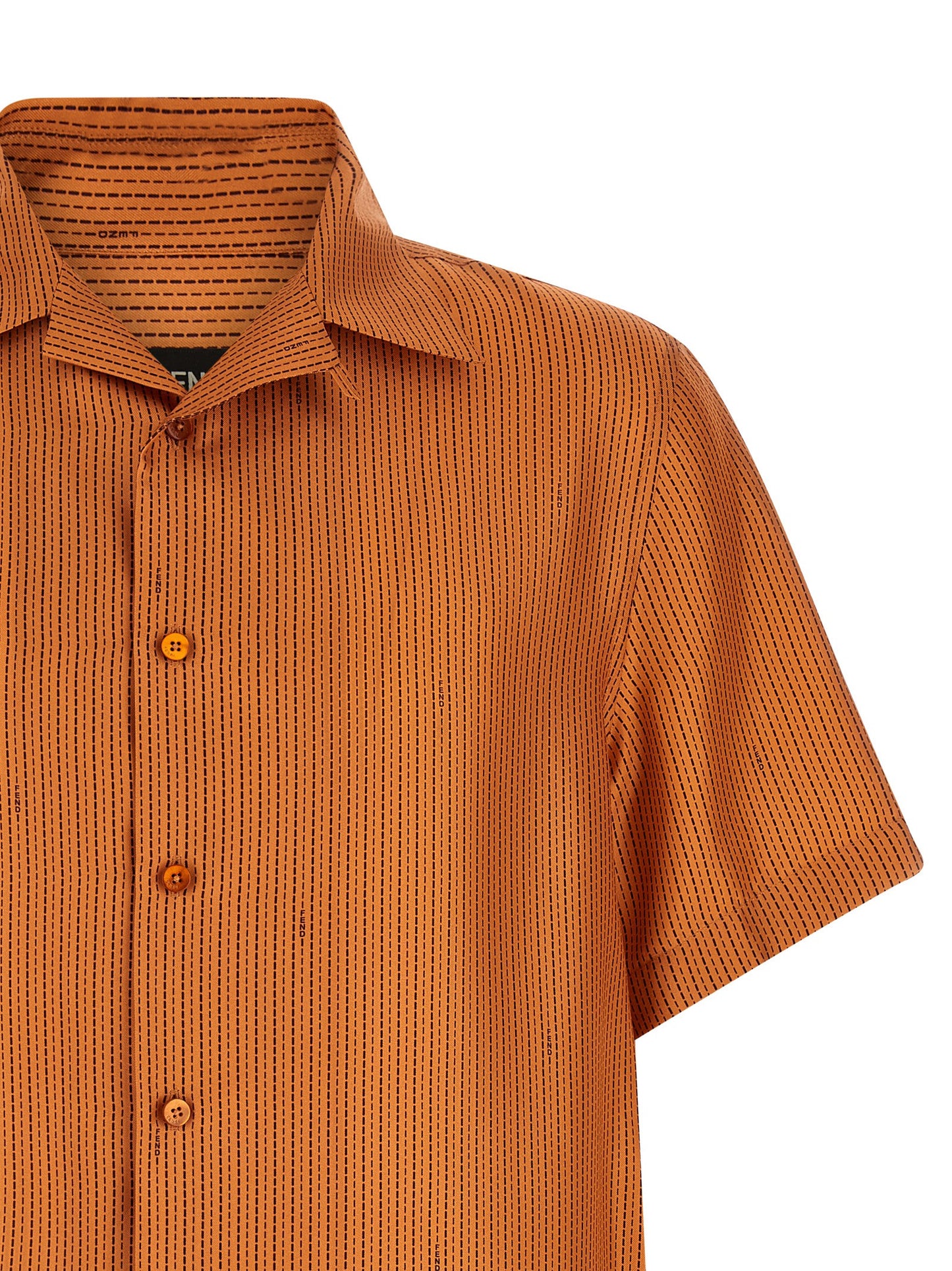 Fendi Selleria Stitching Silk Shirt