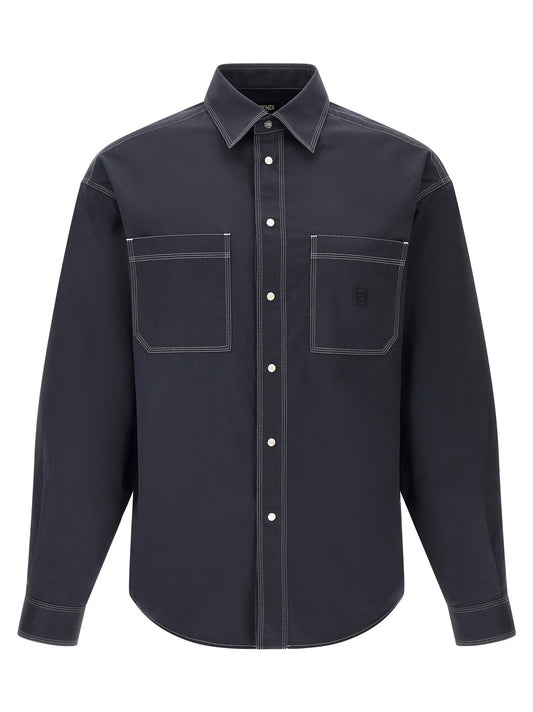 Fendi Ff Selleria Logo Shirt