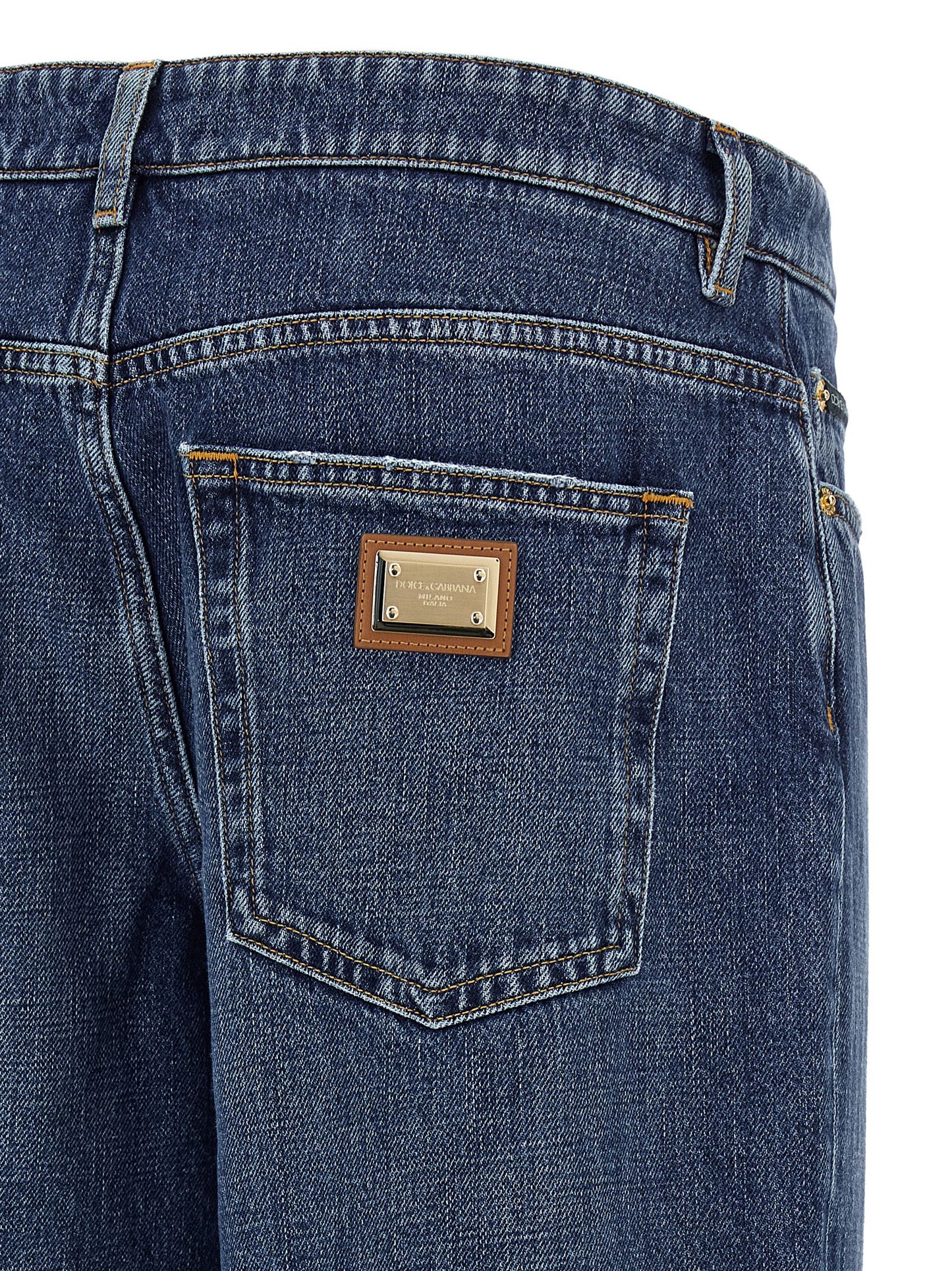 Dolce & Gabbana Wide Leg Jeans
