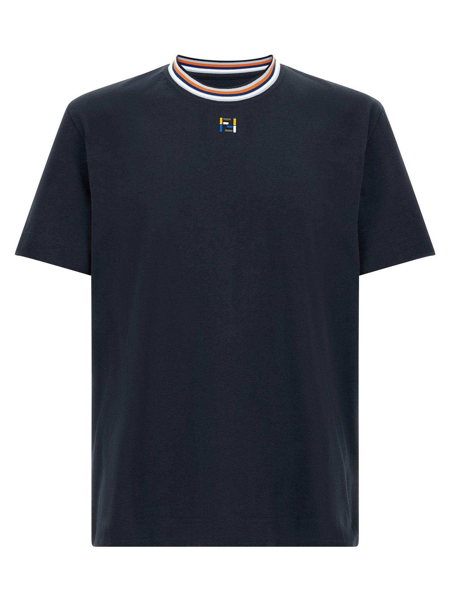 Fendi Ff Stitching T-shirt