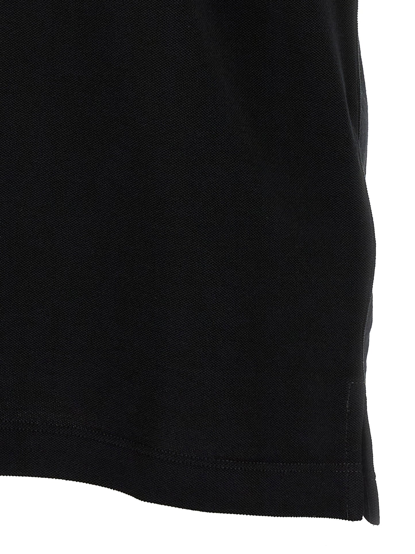 Fendi Ff Metallic Logo Polo Shirt