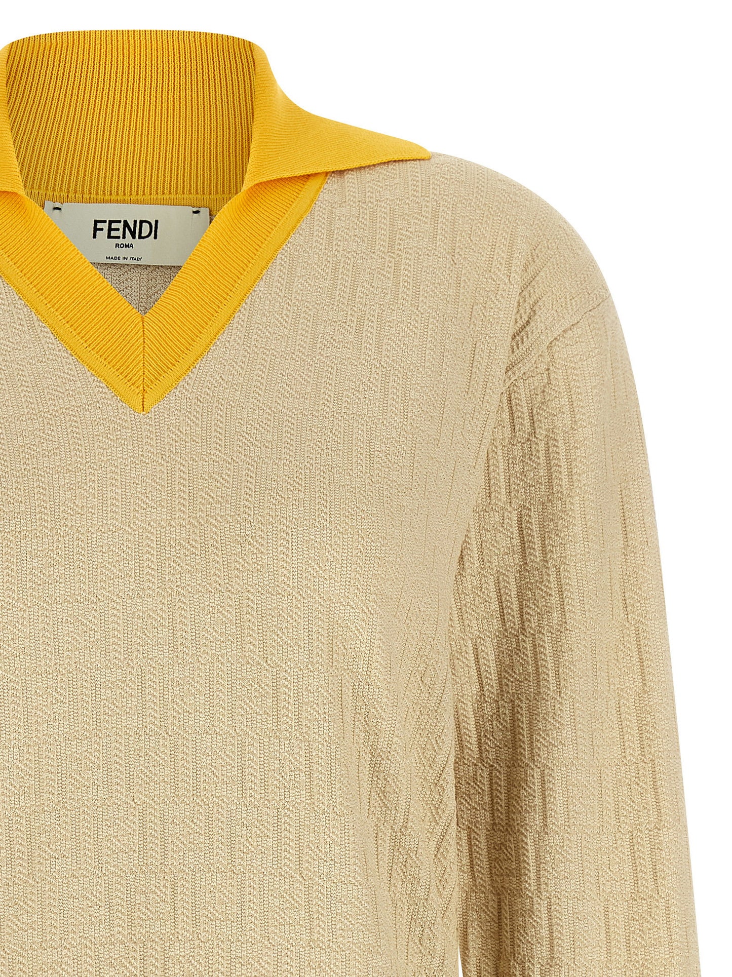 Fendi Ff Jacquard Sweater