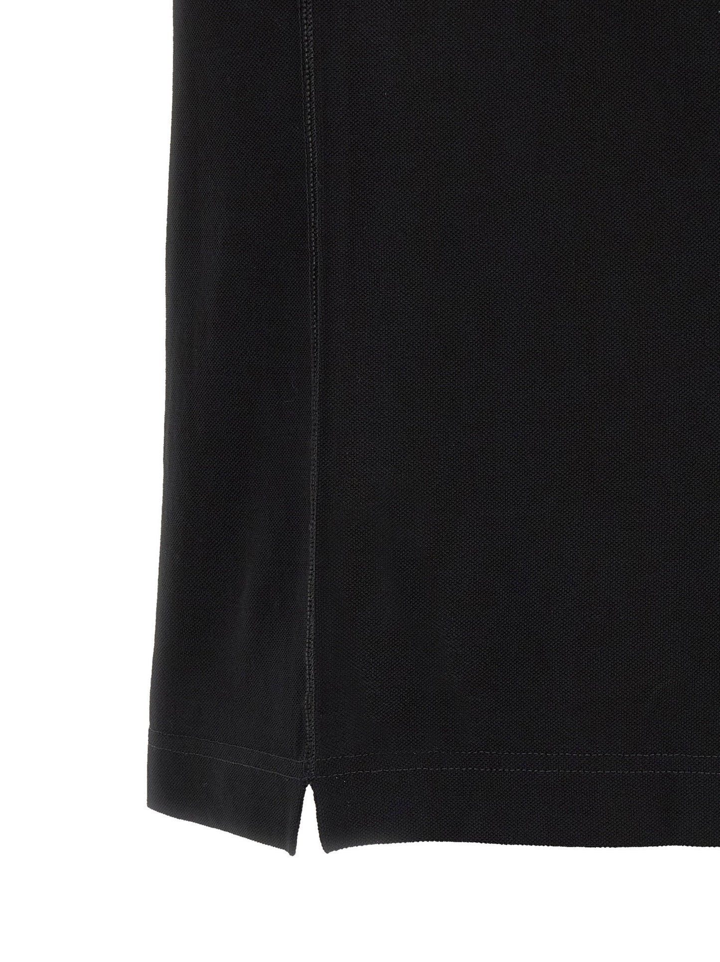 Dolce & Gabbana Logo Plate Polo Shirt