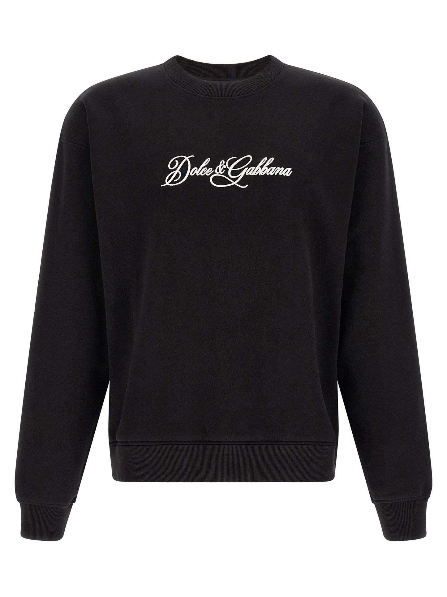 Dolce & Gabbana Logo Embroidery Sweatshirt