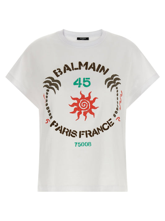 Balmain Club 45 Print T-shirt