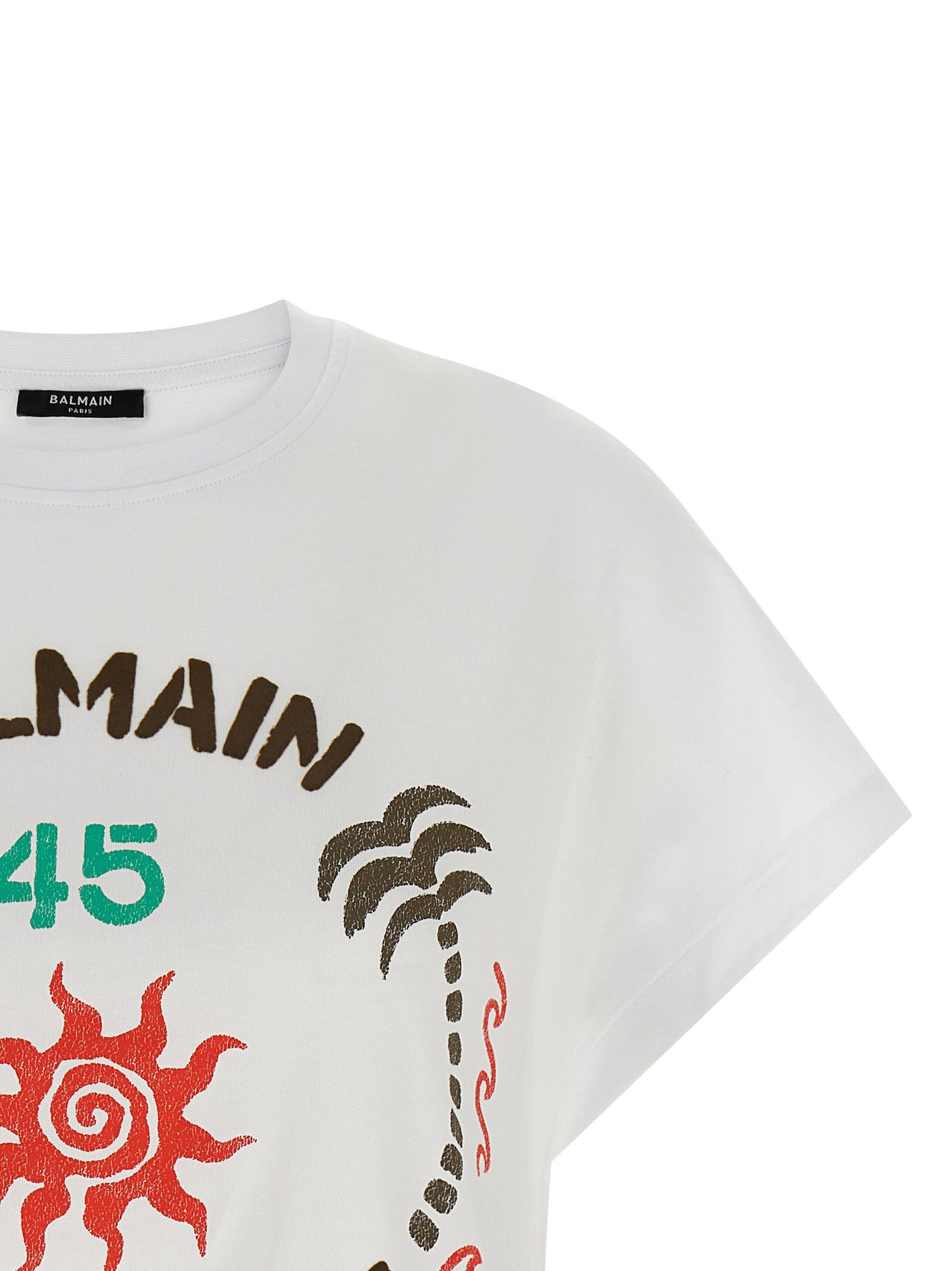 Balmain Club 45 Print T-shirt