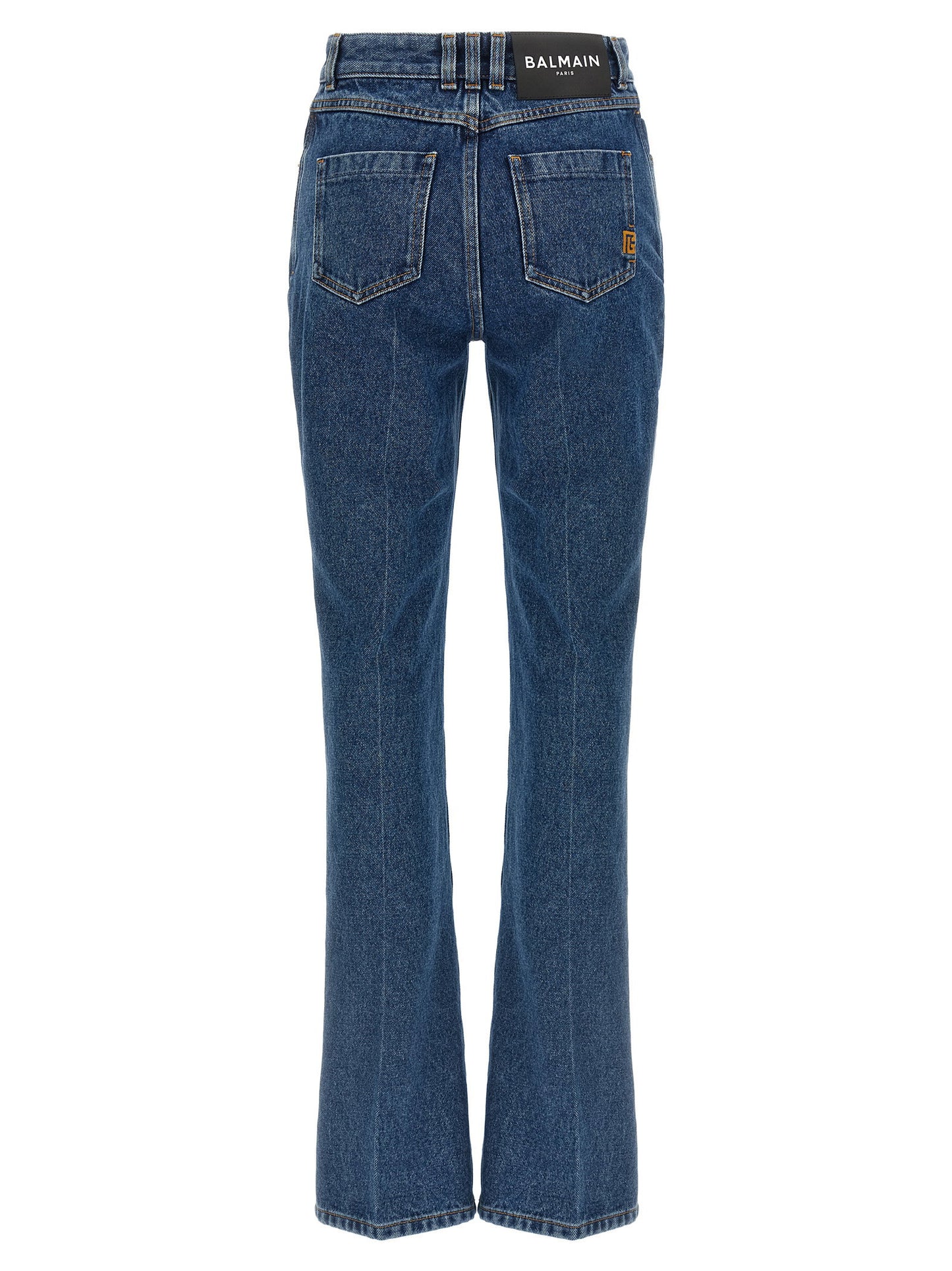 Balmain Embroidery Jeans