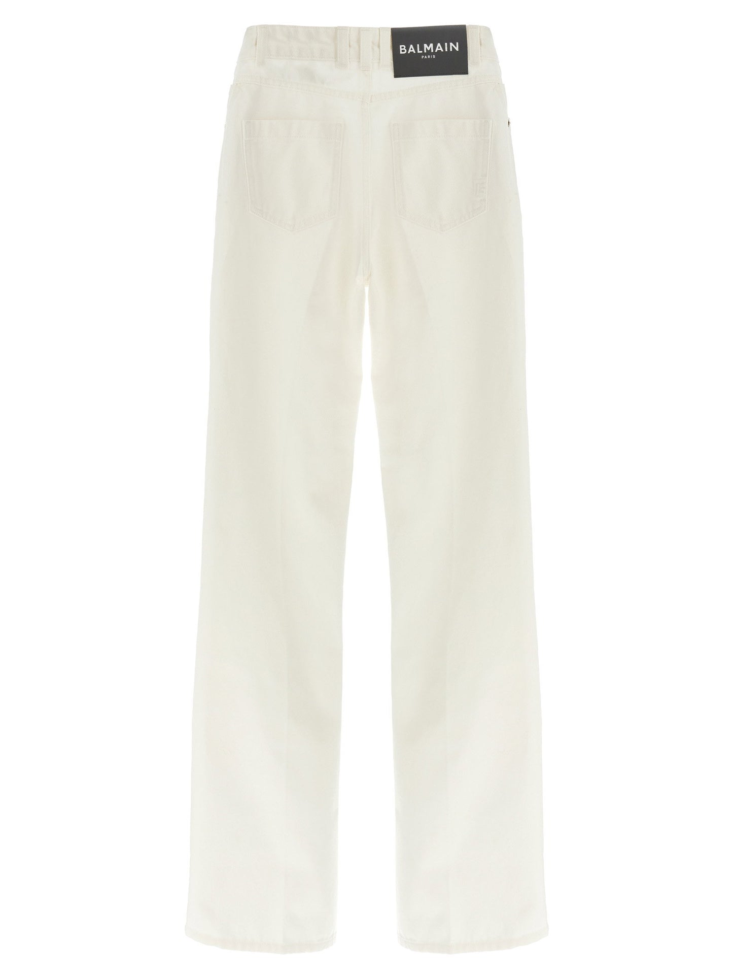 Balmain Embroidery Jeans