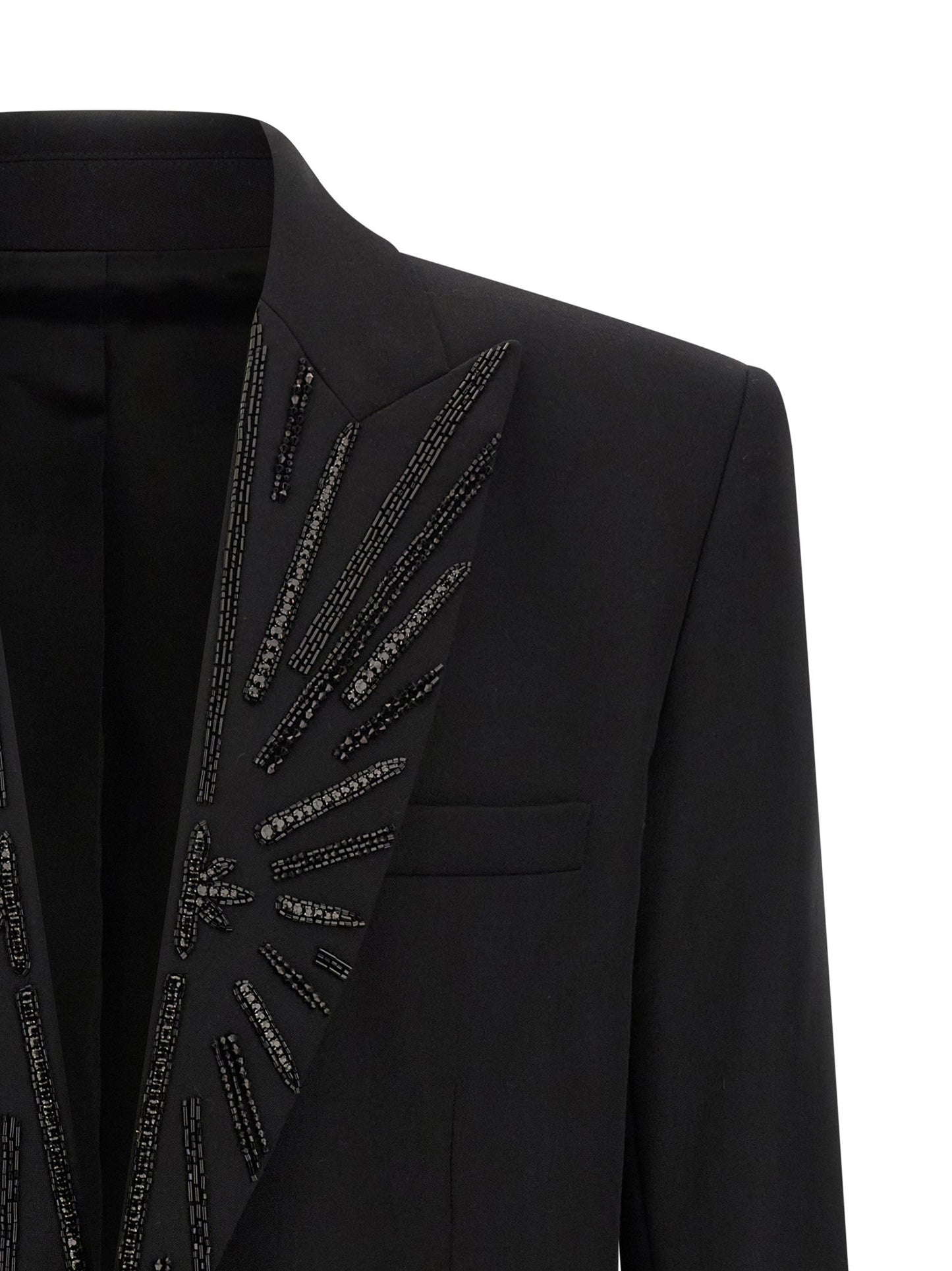 Balmain Crystal Blazer
