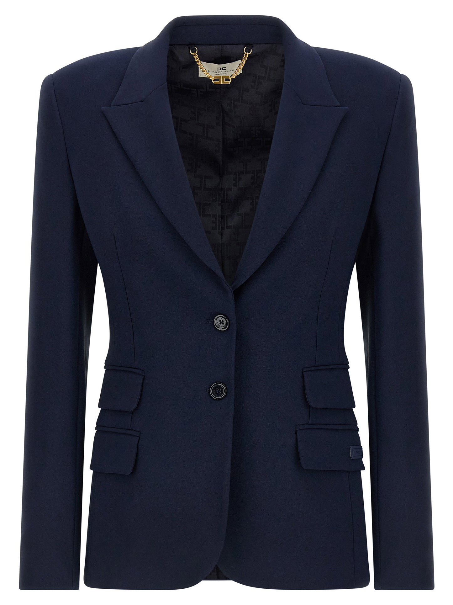 Elisabetta Franchi Light Crêpe Blazer