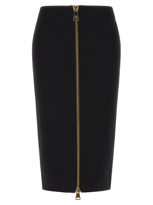 Elisabetta Franchi Zip Skirt